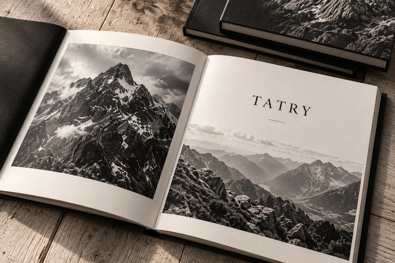 Ilustracyjna wizualizacja albumu fotograficznego