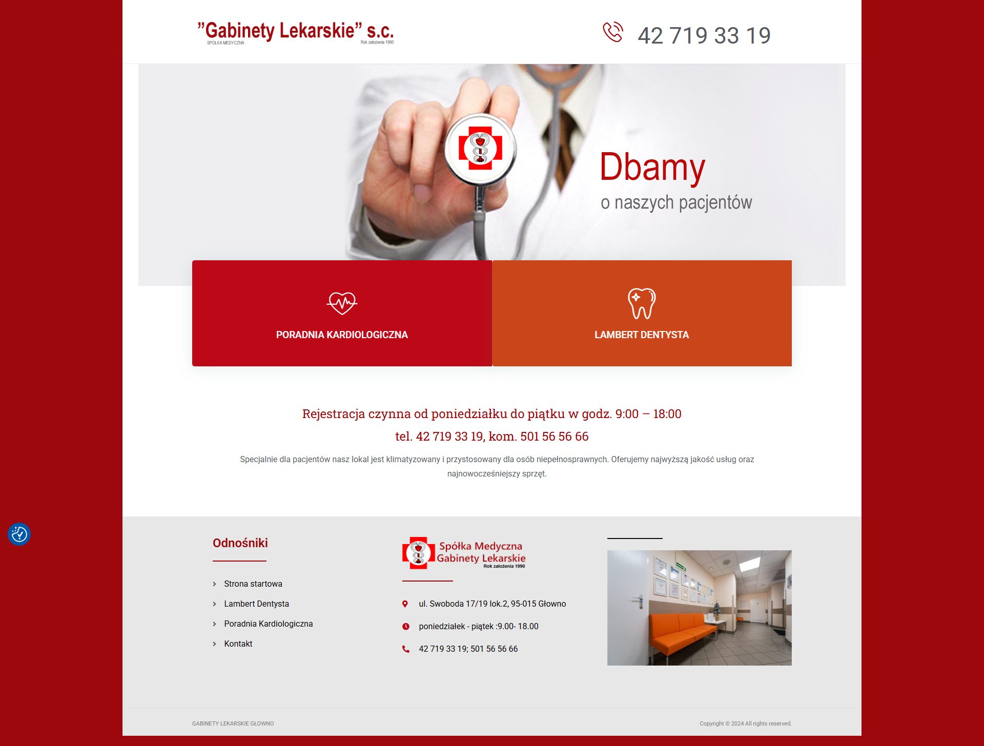 Strona główna Gabinety Lekarskie Głowno